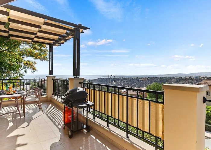 Apartament Theia With Sea And Sunset Views, The In Aphrodite Hills *