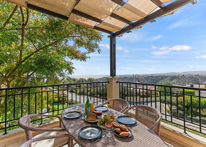 Theia With Sea And Sunset Views, The In Aphrodite Hills Apartament *