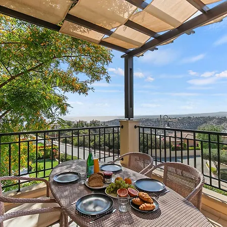 Theia With Sea And Sunset Views, The In Aphrodite Hills شقة *